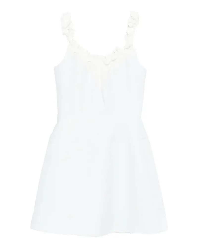 SHUSHU/TONG Minikleid mit Rüschen - Blau Blau