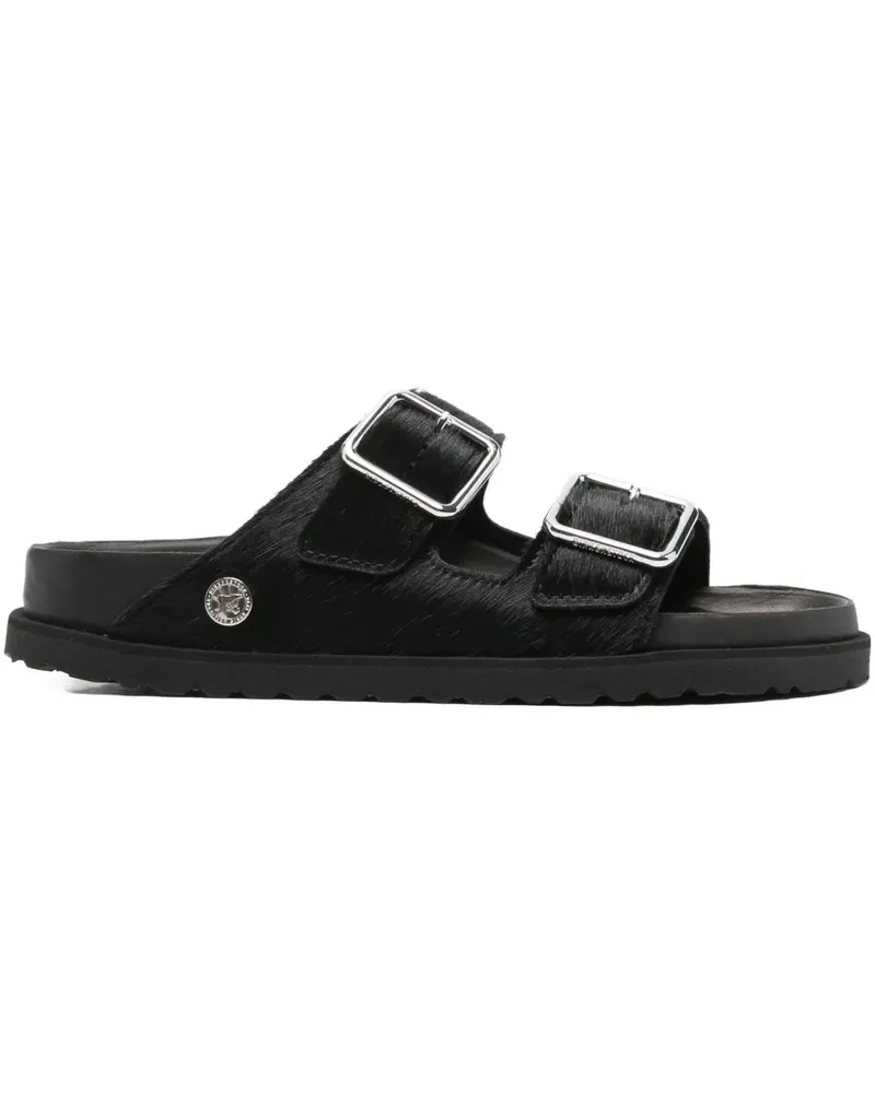 Birkenstock Sandalen mit Schnallenriemen - Schwarz Schwarz
