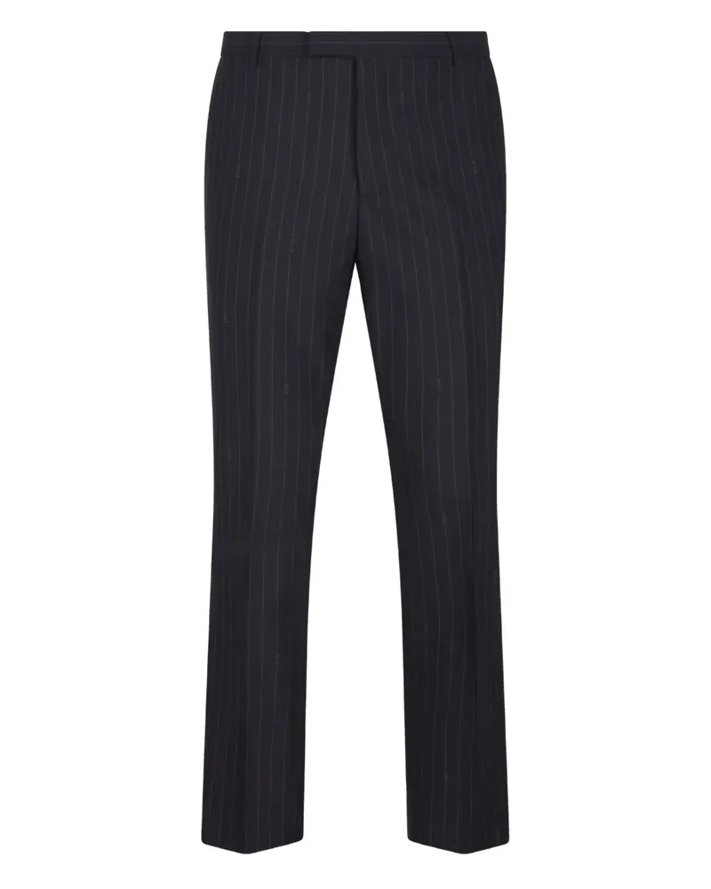 Gucci pinstripe trousers - Blau Blau