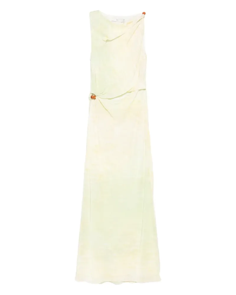 SIR Abendkleid mit Schlitz - Gelb Gelb