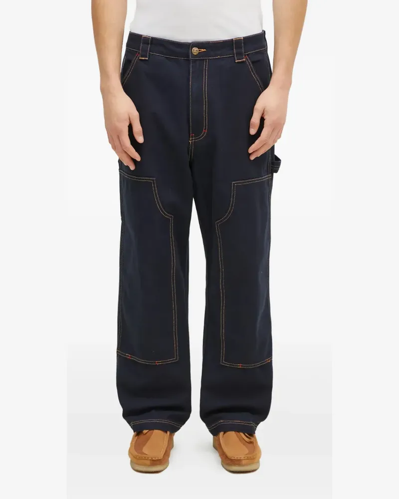 ICECREAM Carpenter-Jeans mit Kontrastnähten - Blau Blau