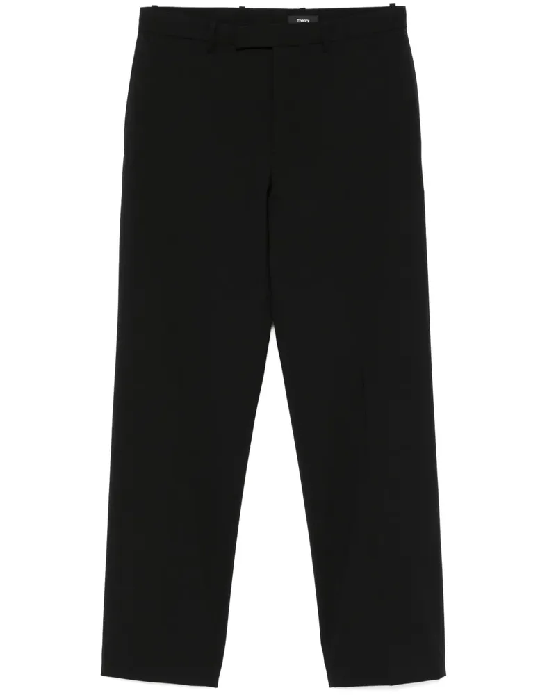 Theory Hose mit geradem Bein - Schwarz Schwarz