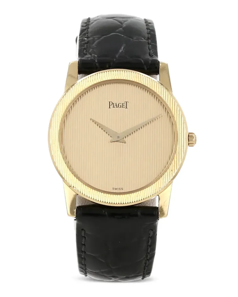 Piaget 1990's round-case 31mm watch - Gold Gold
