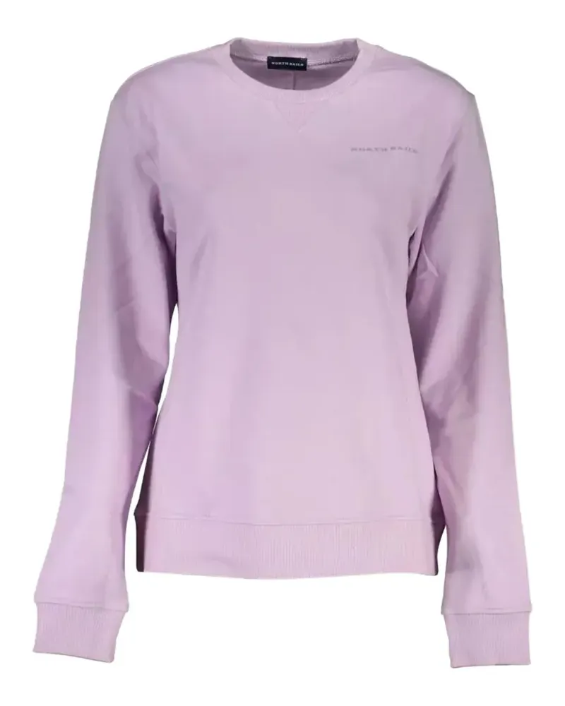 North Sails embroidered-logo crew-neck sweater - Violett Violett