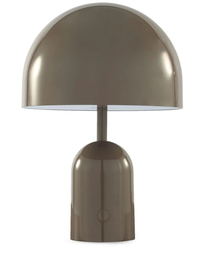 Tom Dixon Tragbare Bell LED-Tischlampe (28cm x 19cm) - Grau Grau