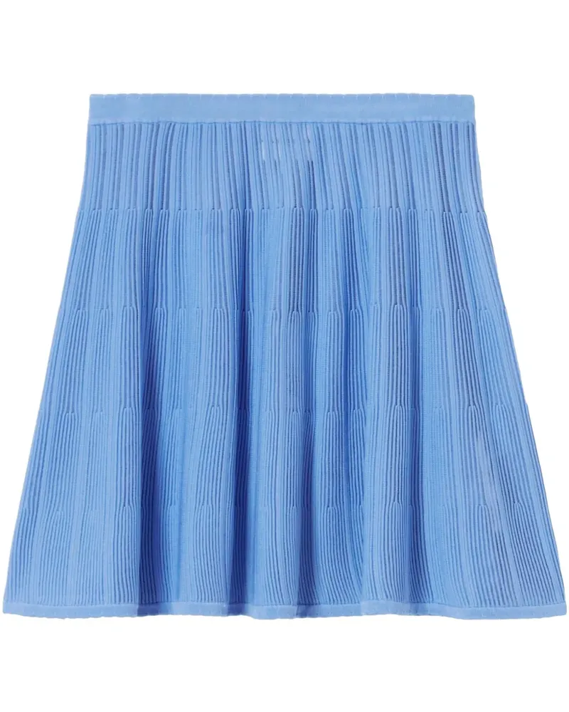 Claudie Pierlot Gestrickter Minirock - Blau Blau
