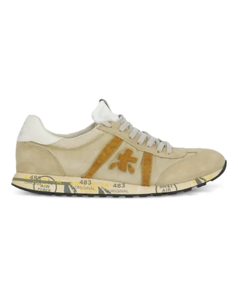 Premiata Lucy 8190 lace-up sneakers - Nude Nude