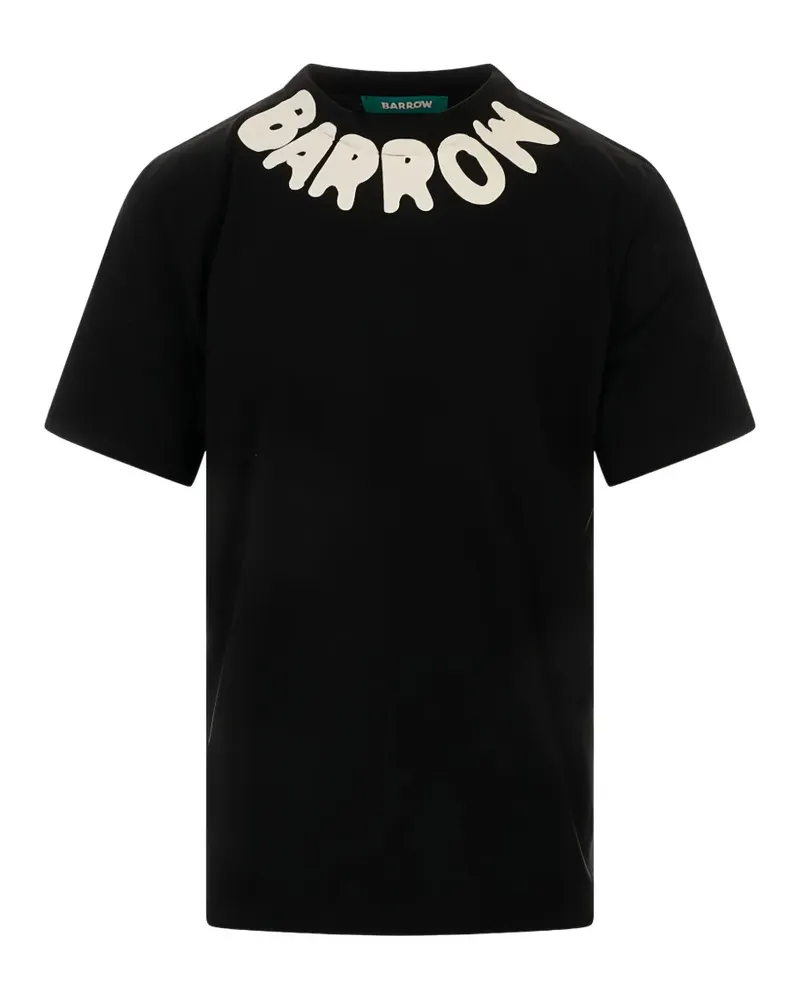 BARROW T-Shirt mit Logo-Print - Schwarz Schwarz