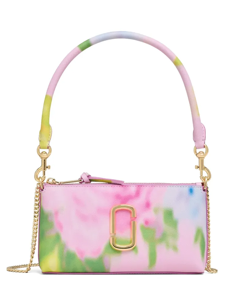 Marc Jacobs The Blurred Floral Snapshot Convertible floral shoulder bag - Rosa Rosa