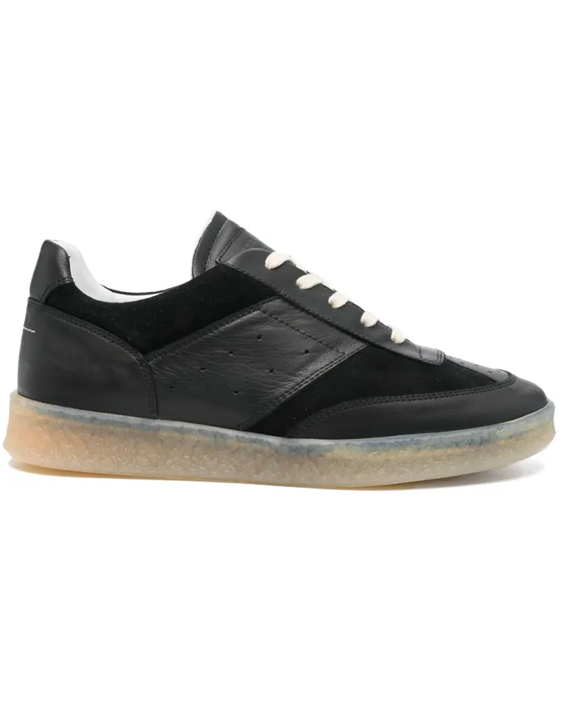 Maison Margiela 6 Court Sneakers - Schwarz Schwarz