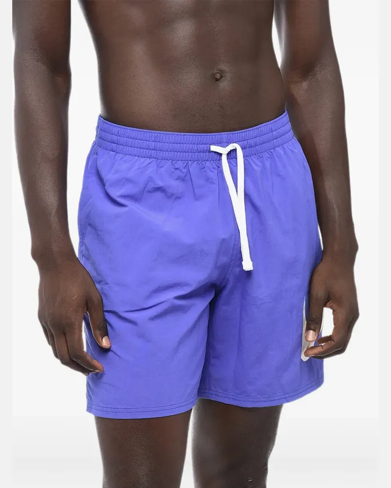 Nike Badeshorts mit Logo-Print - Blau Blau