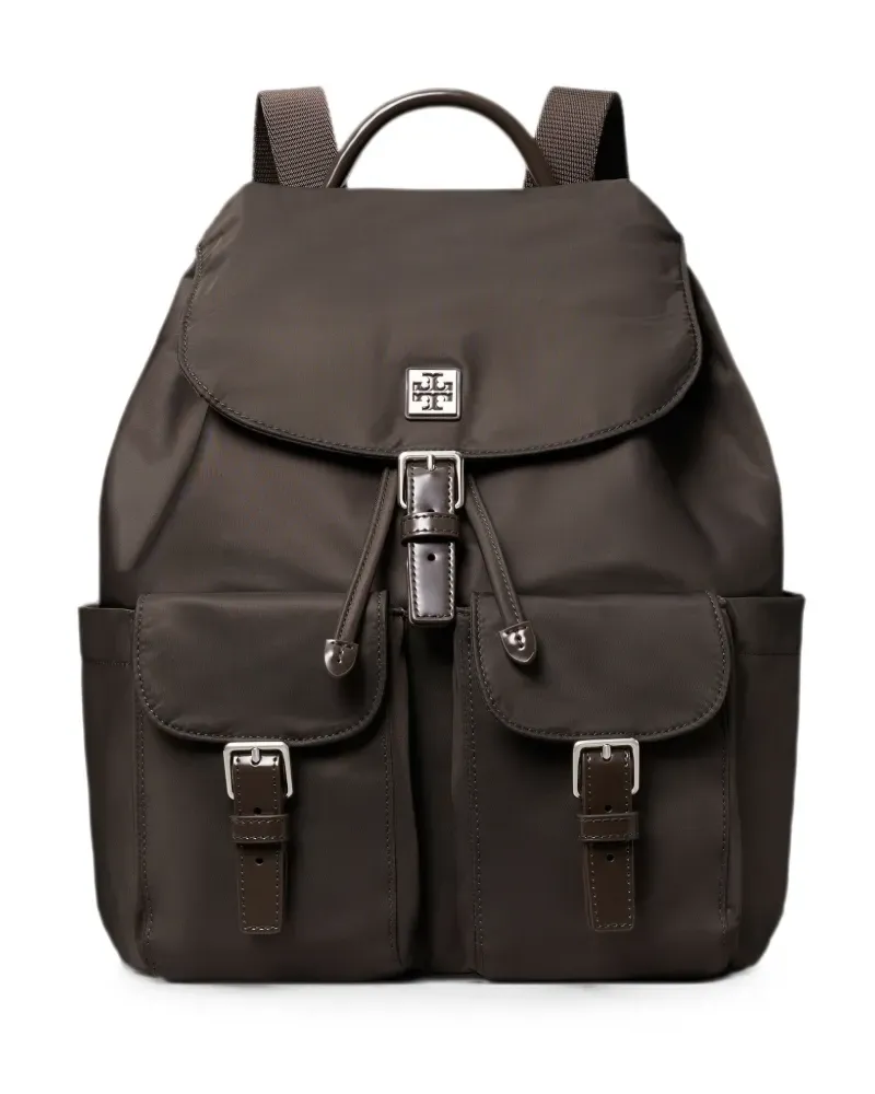 Tory Burch Virginia Rucksack mit Schnalle - Braun Braun