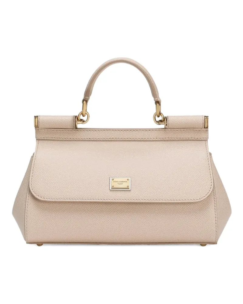 Dolce & Gabbana Mittelgroße Sicily Handtasche - Rosa Rosa
