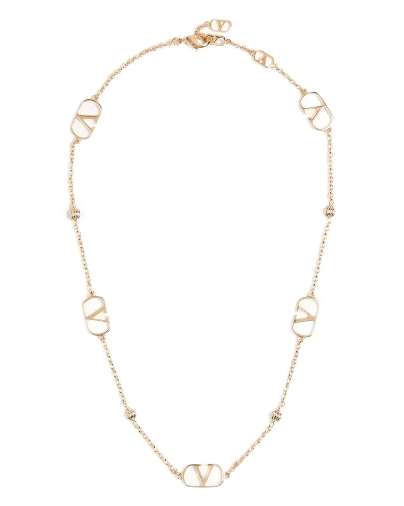 Valentino Garavani VLogo Halskette Gold