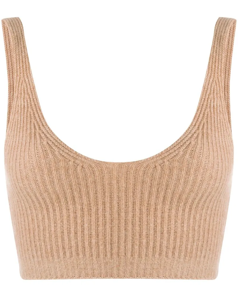 Cashmere In Love Cropped-Stricktop - Nude Nude