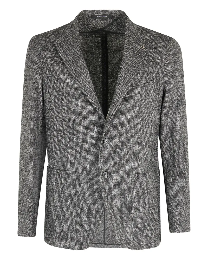 Tagliatore Spinata Jacke mit steigendem Revers - Grau Grau