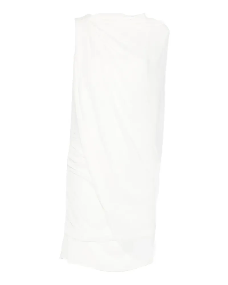 ROTATE Birger Christensen cape mini dress - Nude Nude