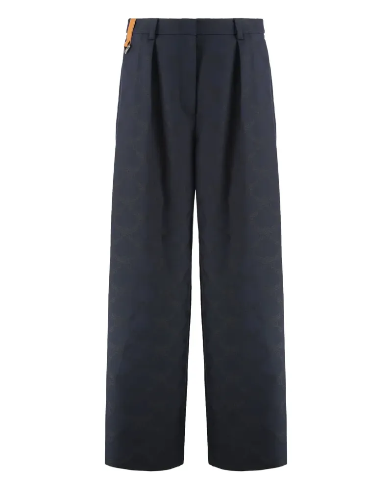 MCM Lauretos Hose mit Falten - Blau Blau