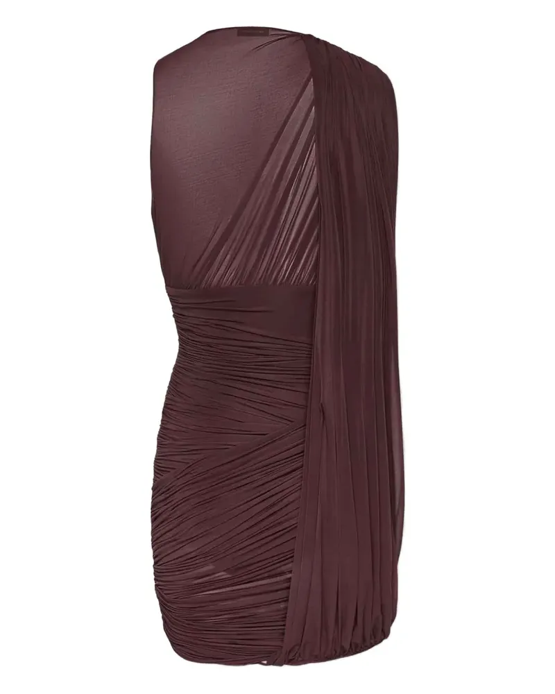 Magda Butrym Drapiertes One-Shoulder-Kleid - Rot Rot