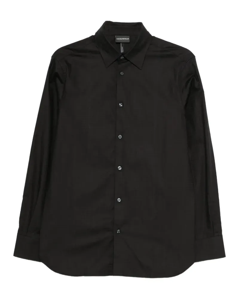Emporio Armani buttoned shirt - Schwarz Schwarz