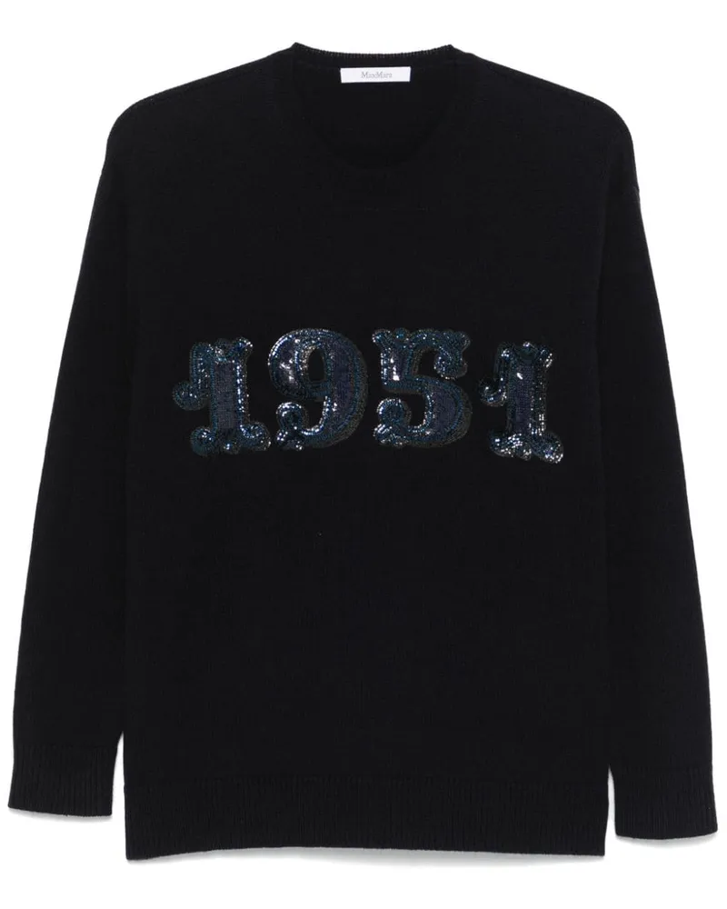 Max Mara Plata Pullover - Blau Blau