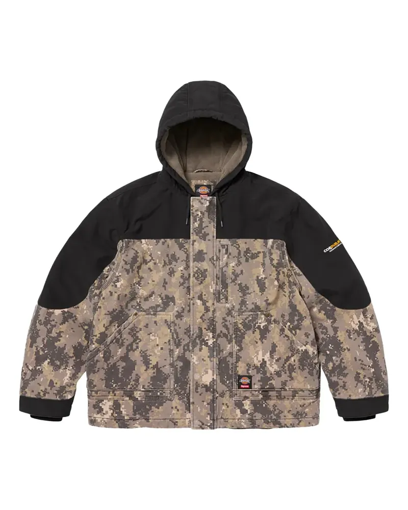 Supreme Being x Dickies® Workwear-Kapuzenjacke - Schwarz Schwarz