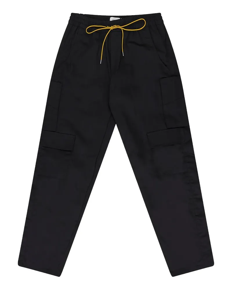 RHUDE Cargohose mit Twill-Struktur - Schwarz Schwarz