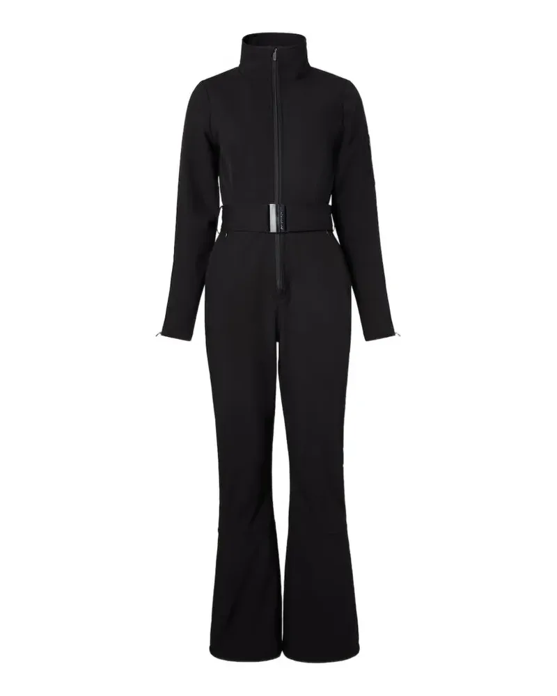 WE NORWEGIANS Tyin belted ski suit - Schwarz Schwarz