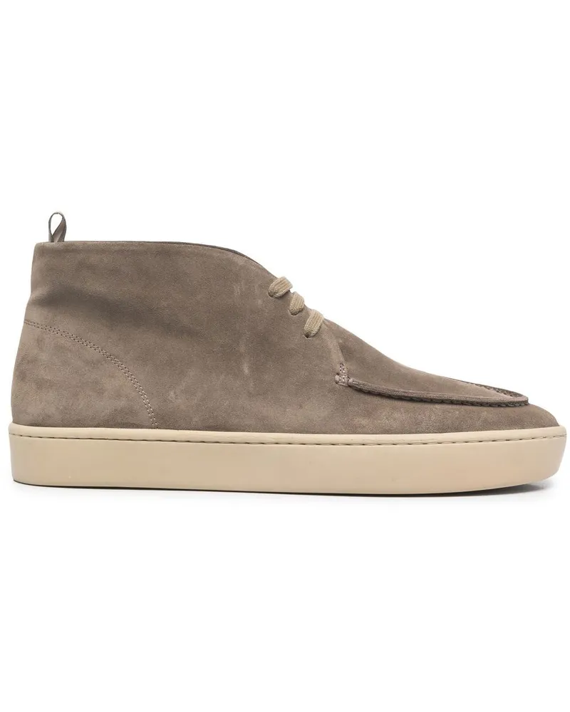 Officine Creative Italia Desert-Boots aus Wildleder - Nude Nude