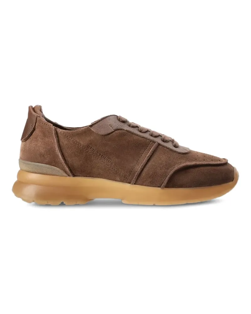 Copenhagen Sneakers mit Kontrasteinsatz - Braun Braun