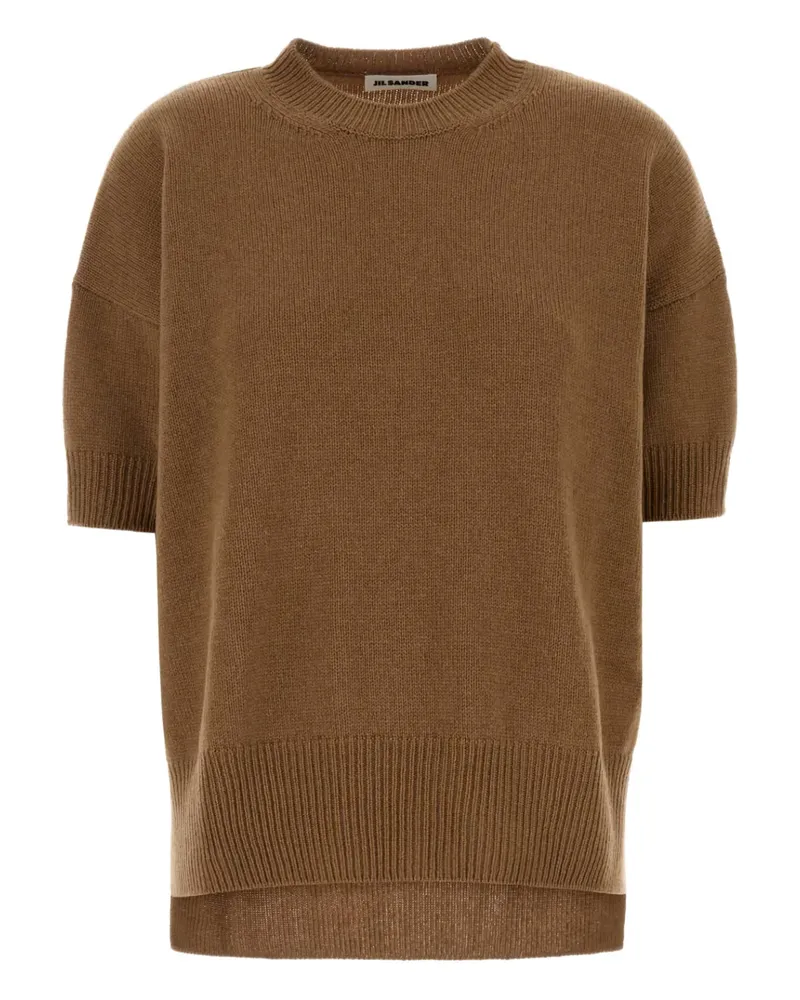 Jil Sander Klassischer Kaschmirpullover - Braun Braun