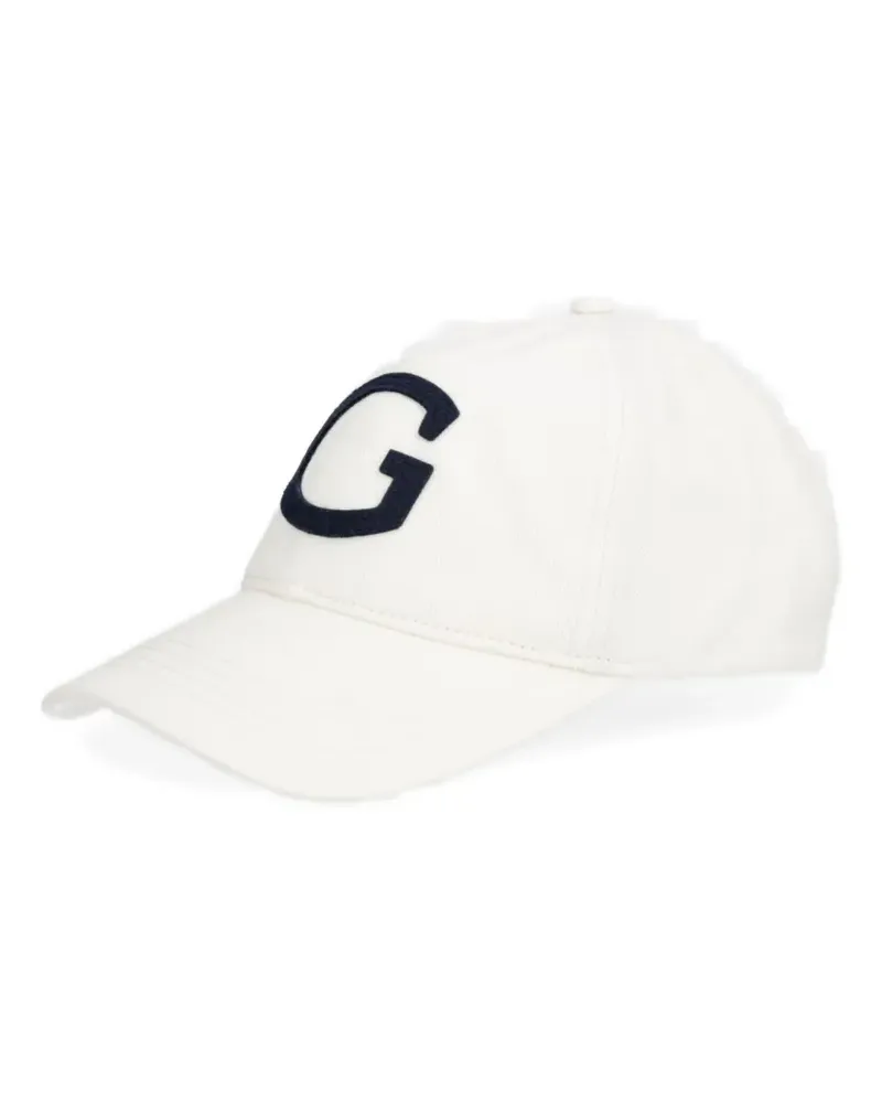 Gant logo-patch cap - Nude Nude