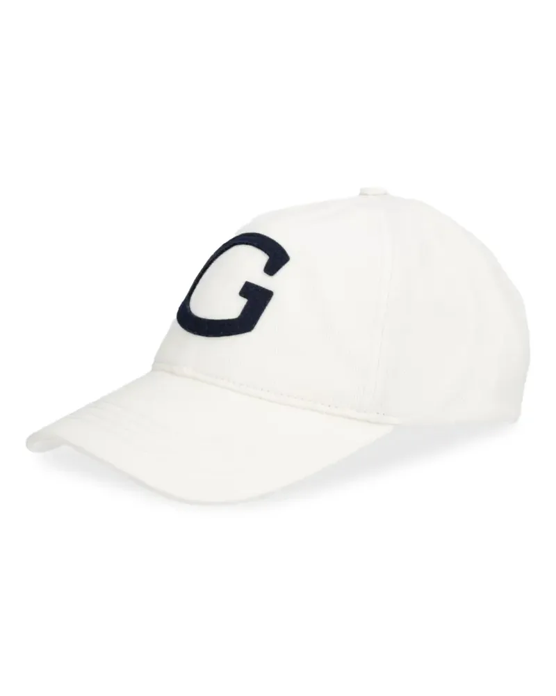 Gant logo-patch cap - Nude Nude