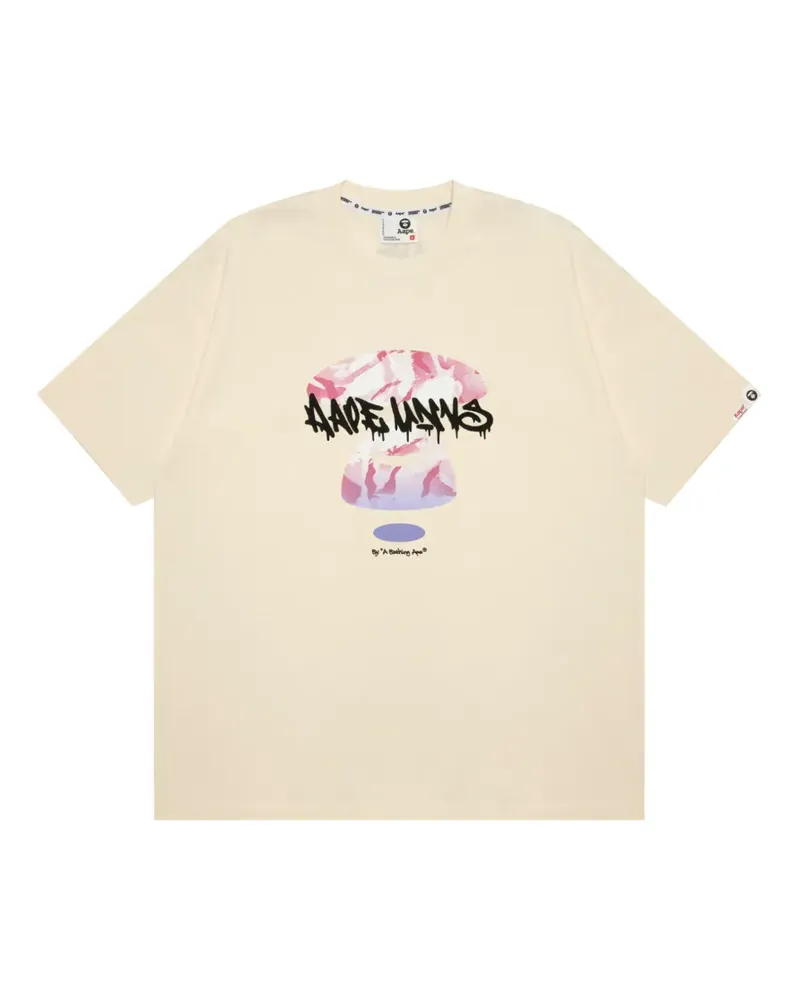 BAPE AAPEUNVS T-Shirt - Nude Nude