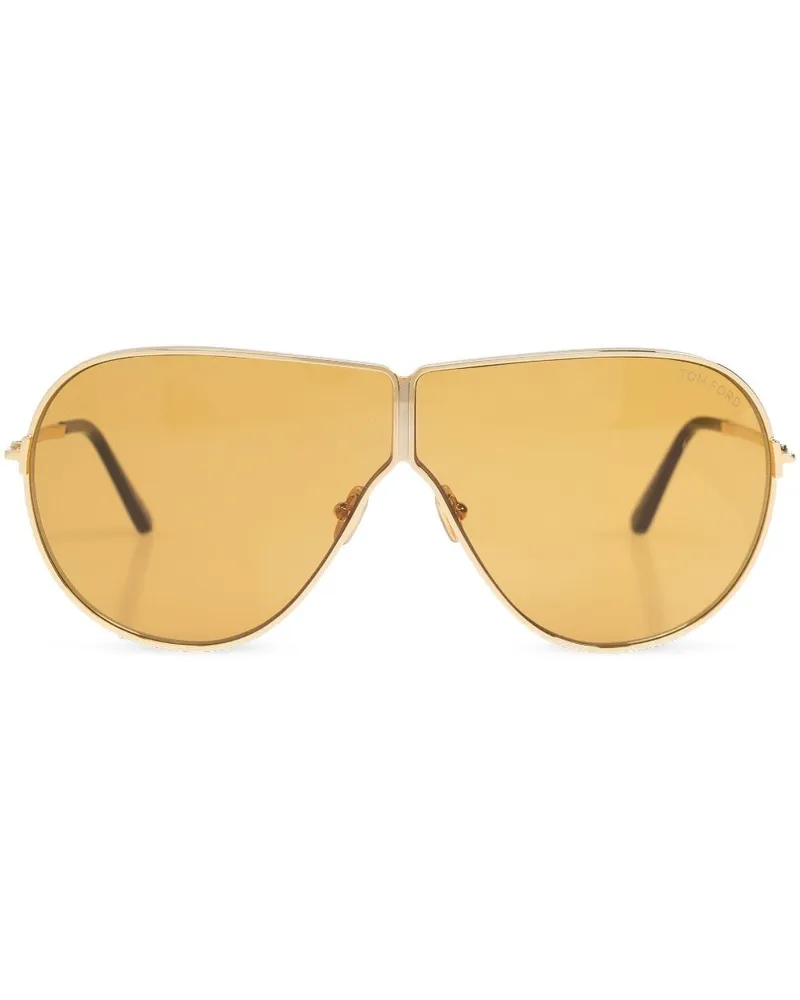 Tom Ford Getönte Pilotenbrille - Gold Gold