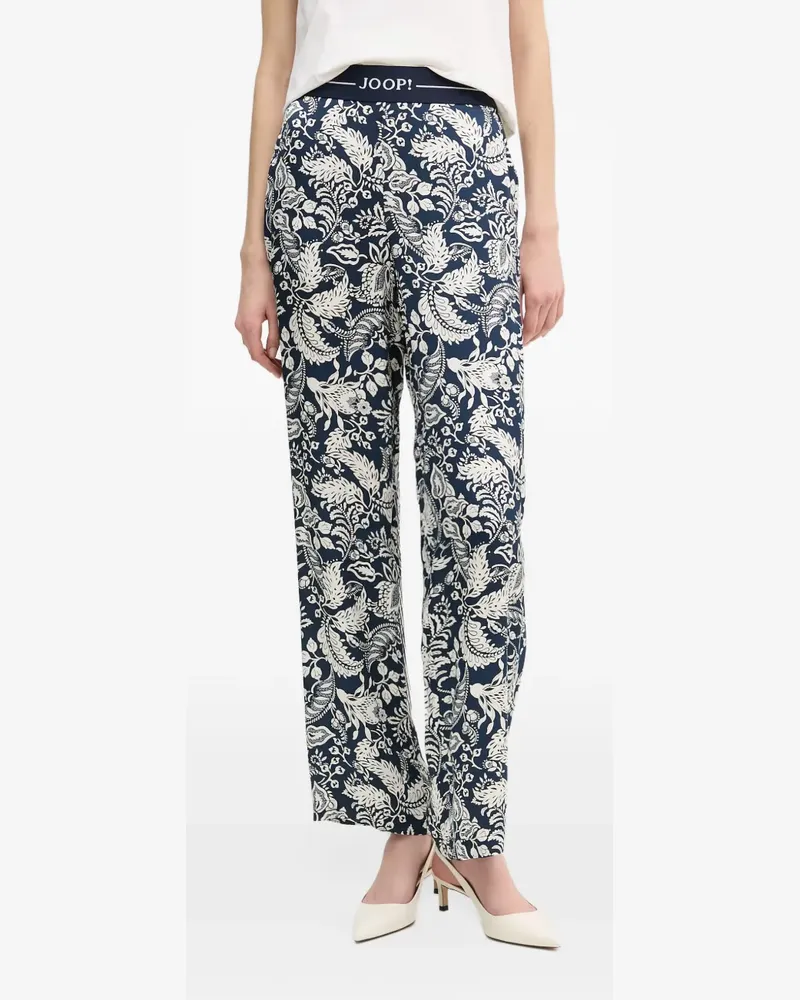 JOOP! Piara Hose mit Blumen - Blau Blau