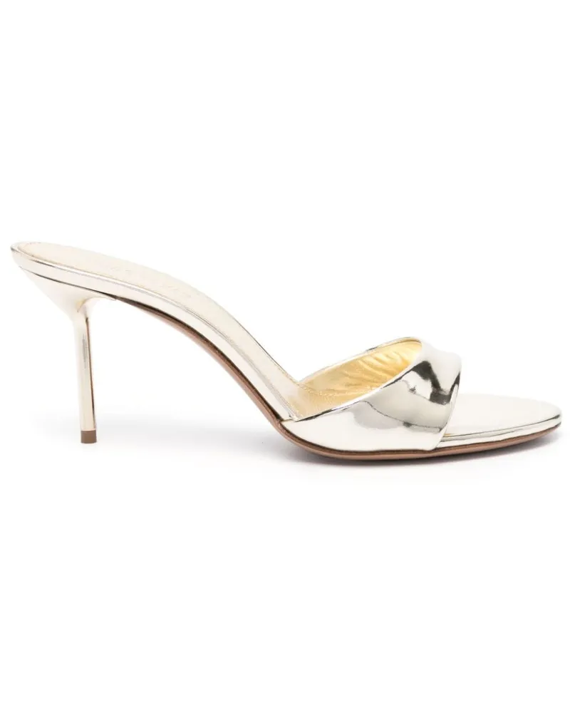 Paris Texas Lidia Mules 70mm - Gold Gold