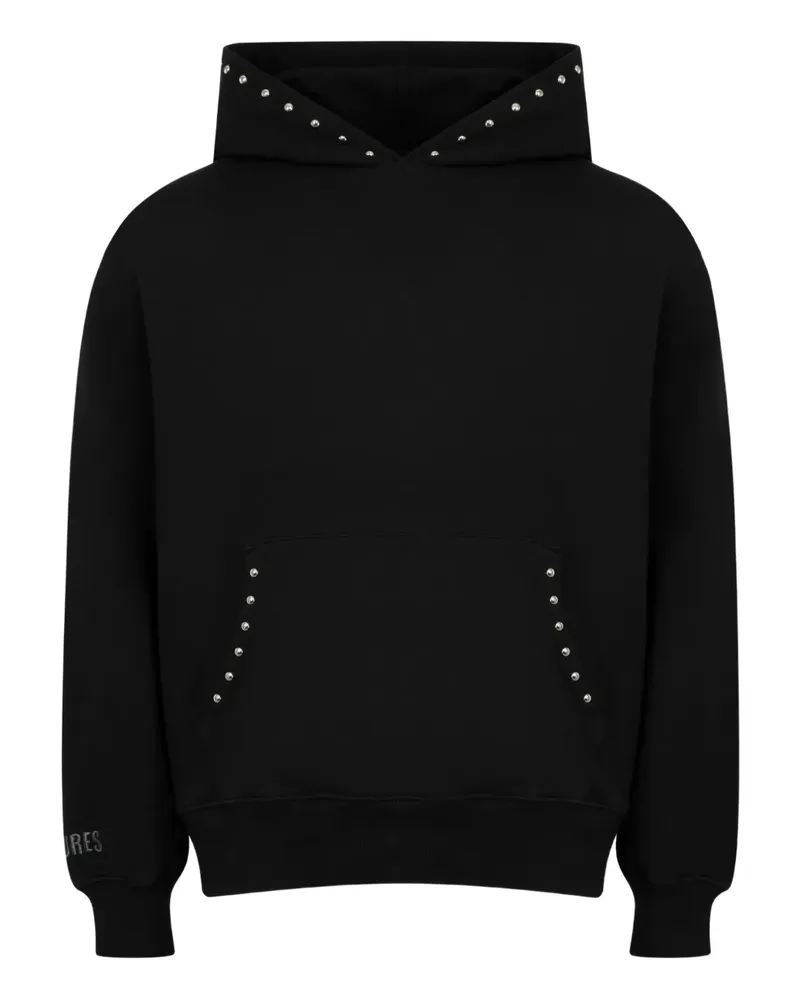 PLEASURES x Daft Punk Hoodie mit Nieten - Schwarz Schwarz
