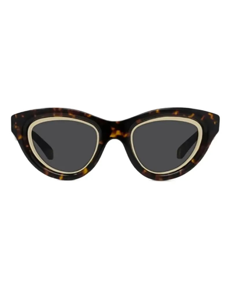 Loewe Sonnenbrille mit Anagram-Detail - Braun Braun