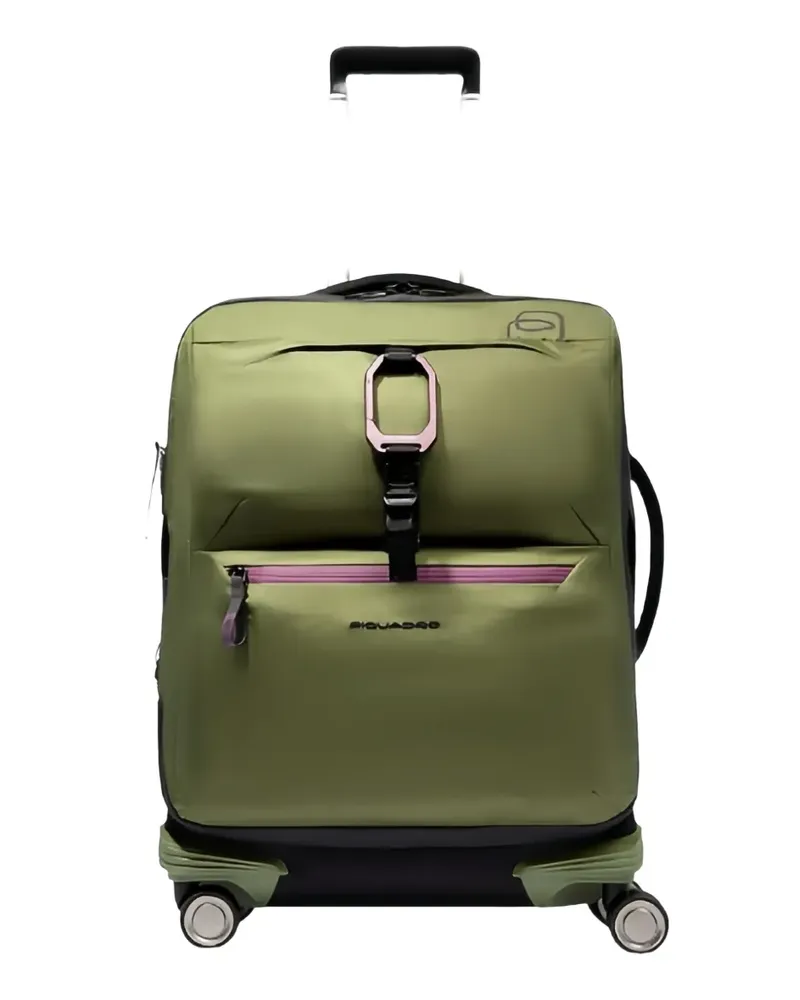 Piquadro buckle four-wheel luggage - Grün Grün