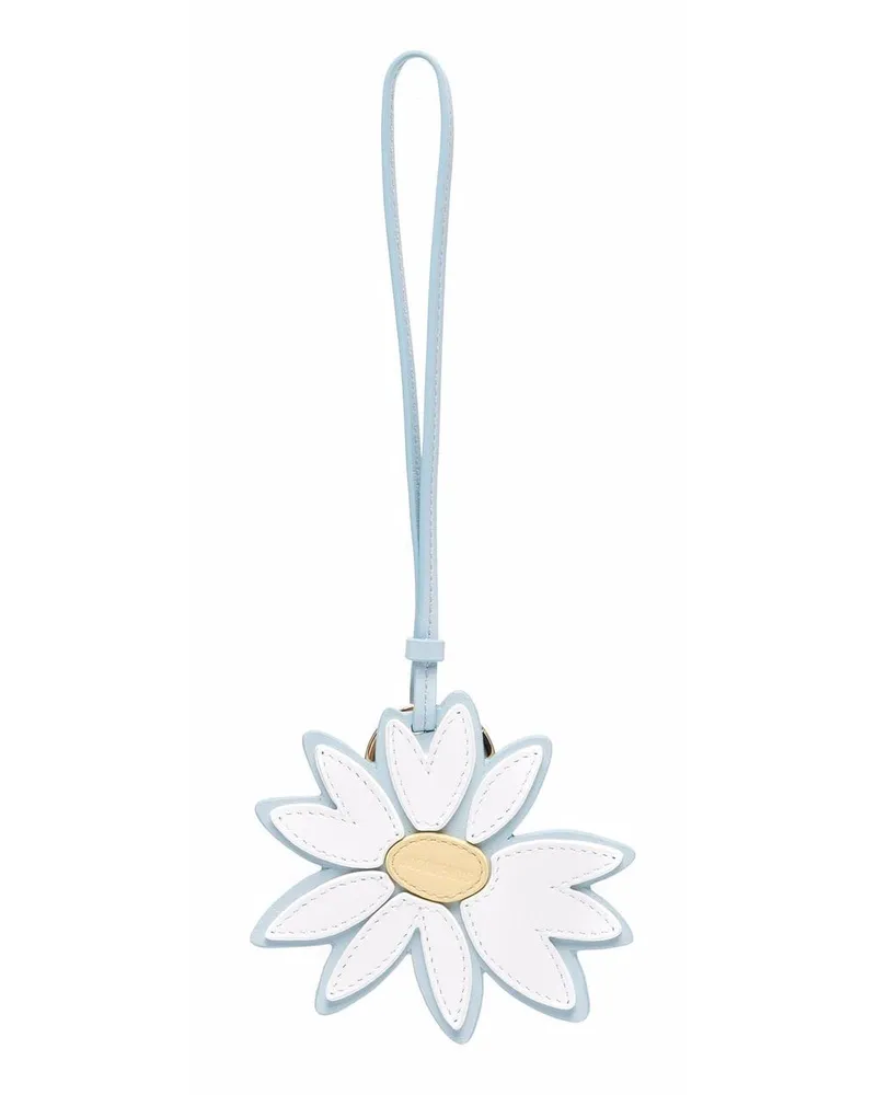 Jacquemus Schlüsselanhänger mit Blume - Blau Blau