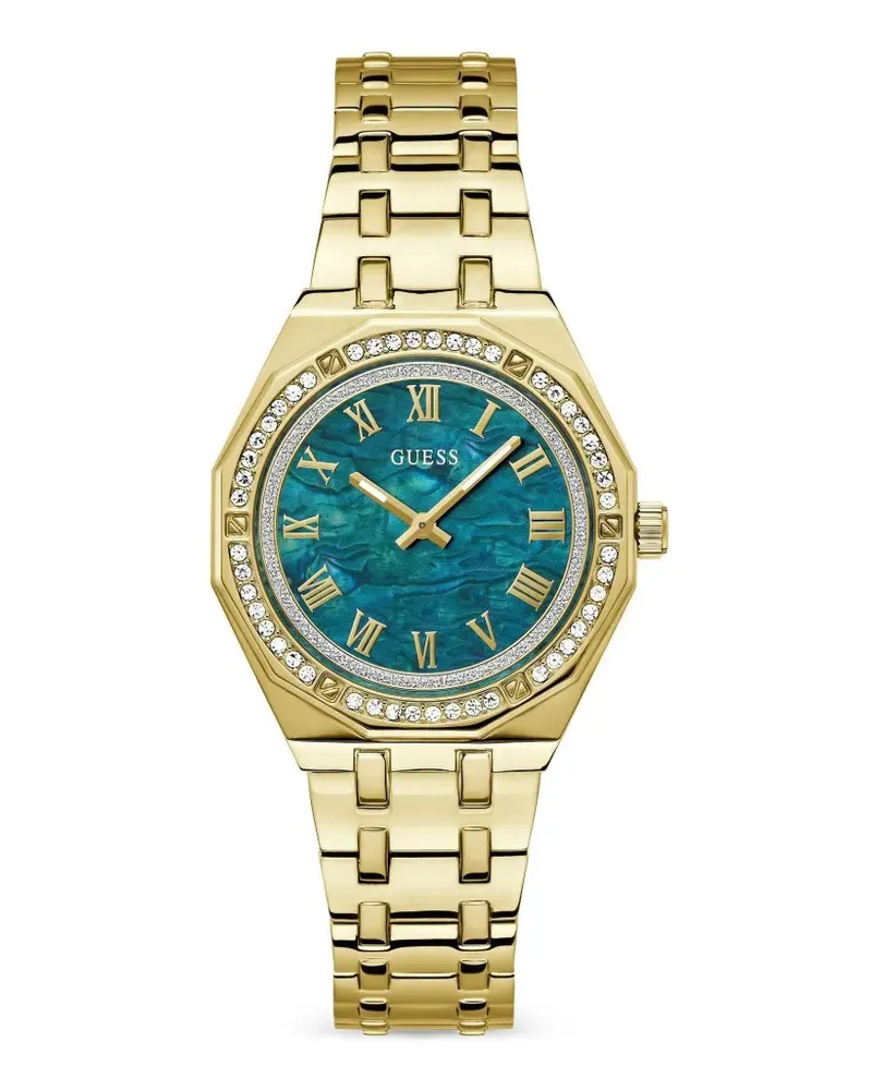 Guess crystal-embellished 36mm watch - Blau Blau