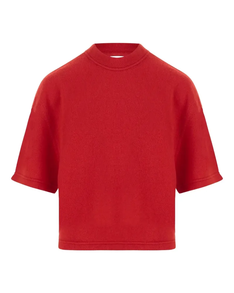 Sa Su Phi Kaschmirpullover mit rundem Ausschnitt - Rot Rot