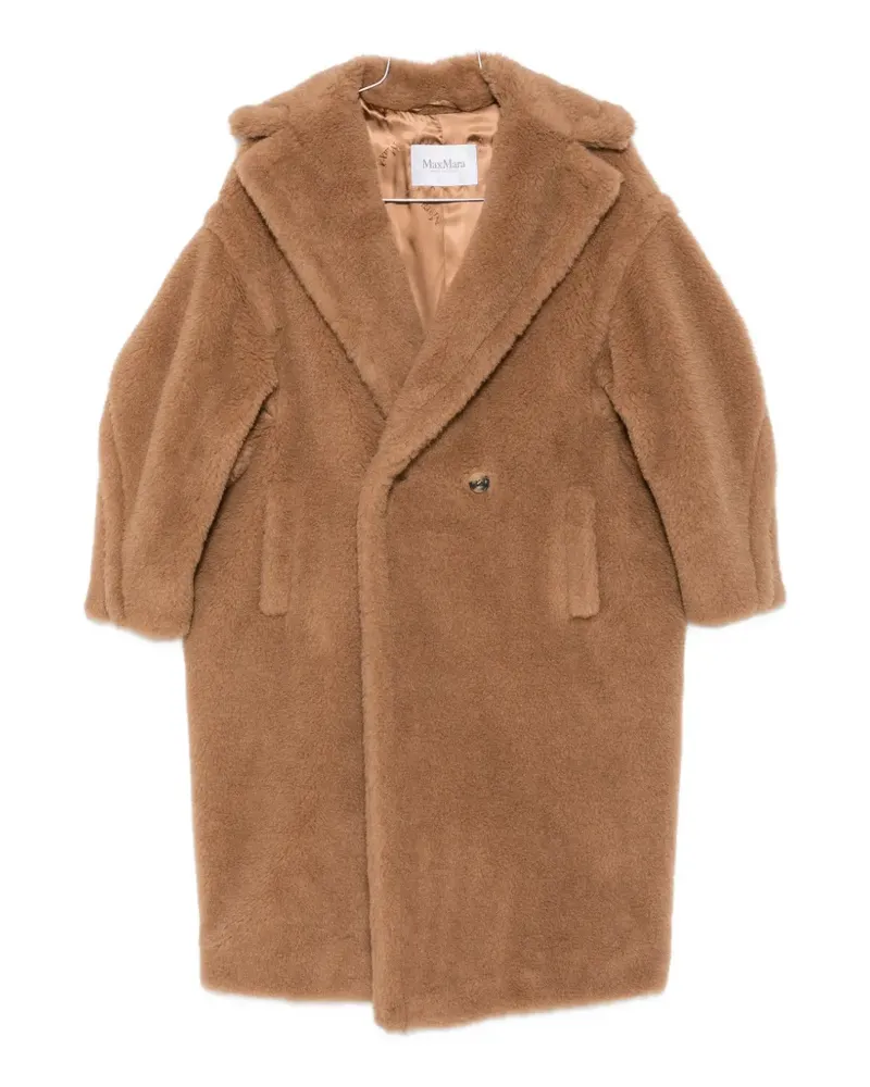 Max Mara Teddy double-breasted coat - Braun Braun