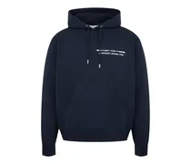Hoodie mit Archives-Print - Blau
