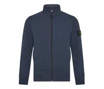 Sweatshirt mit Reißverschluss - Blau