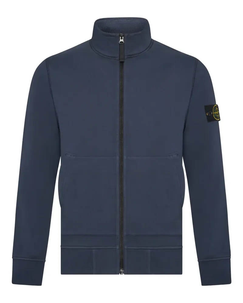 Stone Island Sweatshirt mit Reißverschluss - Blau Blau