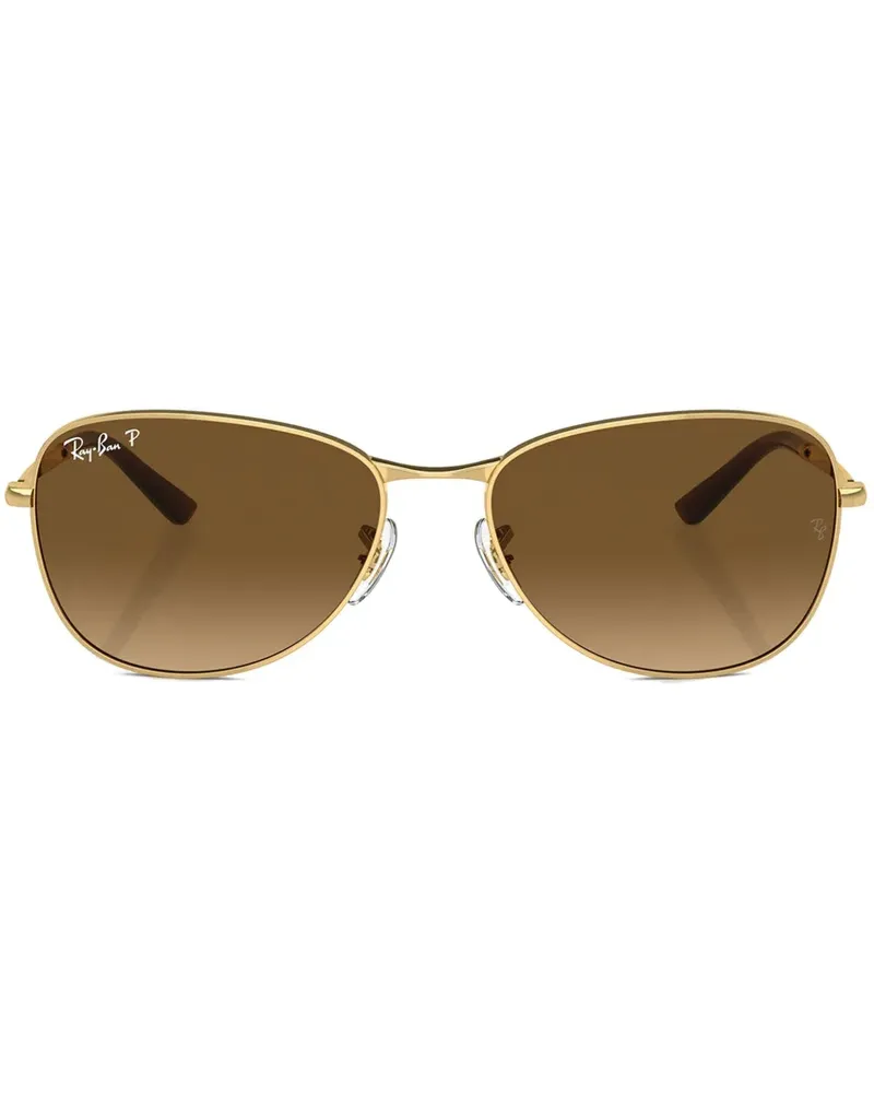 Ray Ban Getönte Pilotenbrille - Gold Gold