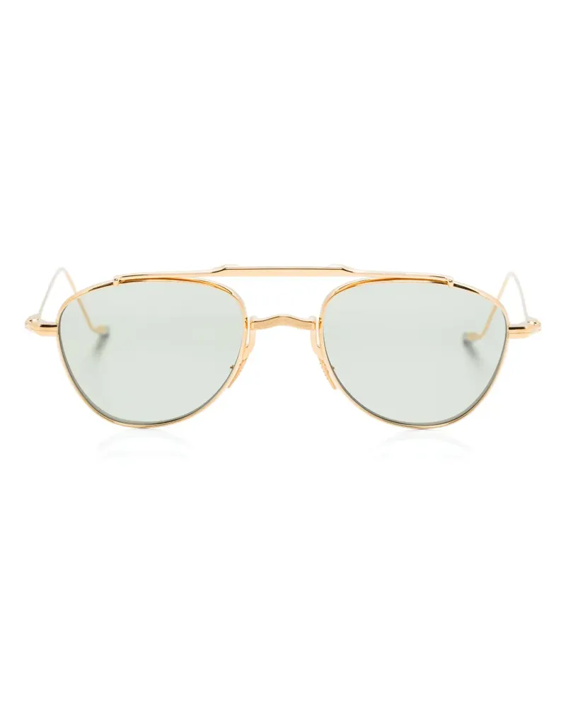 Jacques Marie Mage Sonnenbrille mit Doppelsteg - Gold Gold
