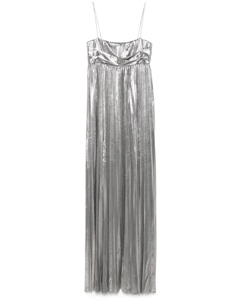 Retrofête Zinnia Abendkleid - Silber Silber